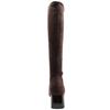 MISS ELASTIC 75435 KNEE HIGH BOOT - BROWN SUEDE